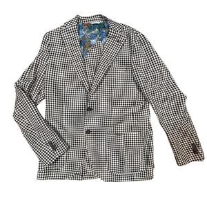 MANUAL RITZ BLACK AND WHITE BLAZER SIZE 40